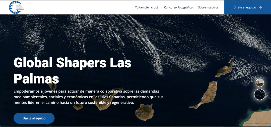 Web Global Shapers Las Palmas